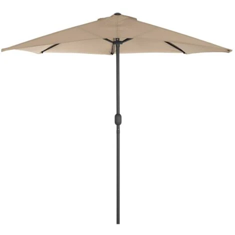 Demi Parasol Parasol De Balcon Demi Lune Pentagone 270 X 135 Cm SPF 50+ – Image 5