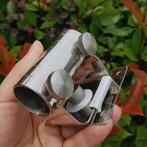 Support Parasol Pour BalustradeBalcon Pince À Parapluie En Acier Inoxydable Porte-Parapluie Pour Boîte De Pêche Support De Parasol En Acier Inoxydable Pour Parasol Balcon Triomphe,Parasol Balcon Pêche – Image 4