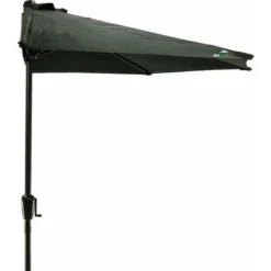 Parasol De Balcon 270 Cm - Demi Parasol - Noir - MaxxGarden