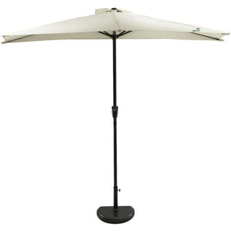 Parasol De Balcon 250 Cm - Demi Parasol - Gris - MaxxGarden – Image 2