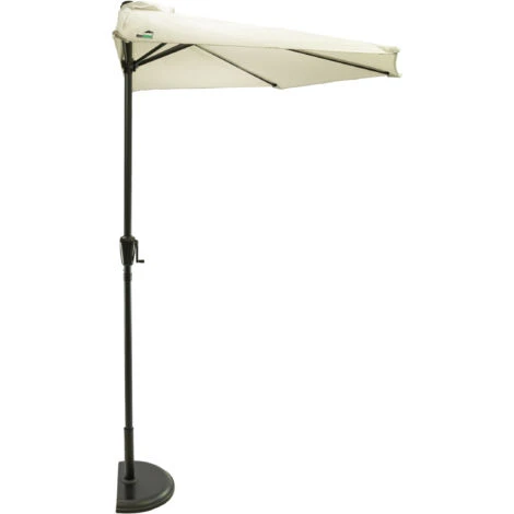 Parasol De Balcon 250 Cm - Demi Parasol - Gris - MaxxGarden – Image 4