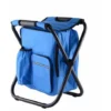GP Sac à Dos De Siège Pliant Chaise De Camping Tabouret Sac à Dos Avec Sac De Pique-nique Isotherme, Sac Isotherme Tabouret De Pêche Portable Randonnée Sac à Dos Multifonctionnel Pour La Plage De Voyage