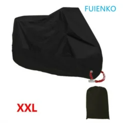 Housse De Protection Moto - Bâche Scooter Poussière/Neige/Pluie, Au Vent, UV Pour Moto Scooter Custom- 245x105x125cm (XXL) FUIENKO