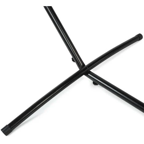 Hamac Avec Support Métal Et Toile Terracotta – Image 4