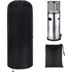 Couvertures De Chauffage D'extérieur Résistantes Aux Intempéries - Tissu Oxford 600d Résistant Aux UV - Rond - 50 X 50 X 120 Cm