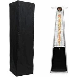 Housse De Chauffage De Terrasse, Housse De Protection Contre La Poussière Pour Parasol Et Chauffage, Extérieur De Jardin, Auvent Impermé Able Et Respirant, Protection En Tissu Pour Jardin，