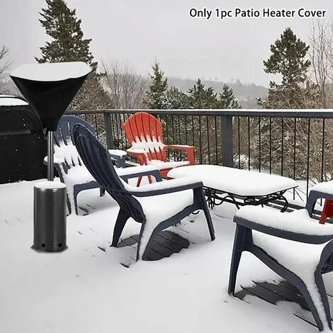 Housse Pour Mobilier De Jardin, Housse De Protection Pour Chauffage De Terrasse En Tissu Oxford Avec Fermeture éclair, Imperméable, Coupe-vent Et Anti-UV (taille : 8765cm 210D) – Image 5