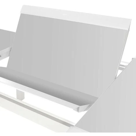 Table De Jardin Extensible Allure Gris & Blanc 12 Places - Hespéride – Image 4