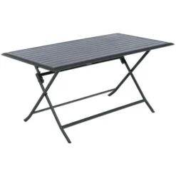 Table Azua Pliante Graphite 6 Places - Hespéride