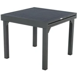 Table Extensible HESPERIDE Piazza Graphite 8 Places