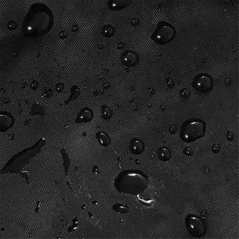 Bâche De Réservoir D'eau, Bâche Couverture Réservoir IBC Pour Cuve 1000L, Capôt De Protection Container Citerne Eau, Anti-poussière Anti-UV Anti-Pluie, 120x100x116cm (noir),Starlight – Image 4