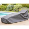 Housse Pour Transat Hambo M Gris - 170 X 90 X 60 Cm - Hespéride