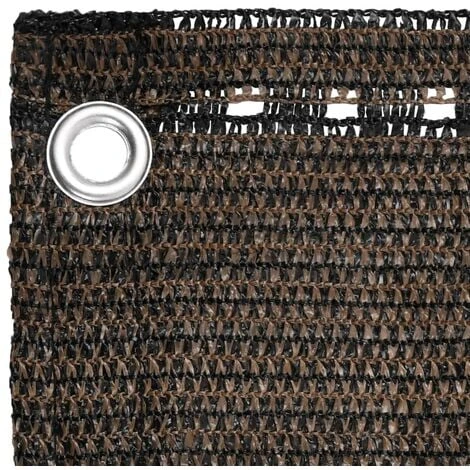 Écran De Balcon Marron 90x600 Cm PEHD – Image 3