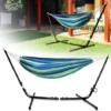 Randaco Hamac Avec Cadre Intérieur Coloré Hamac Bâton Extérieur Chaise Suspendue Pour Enfants