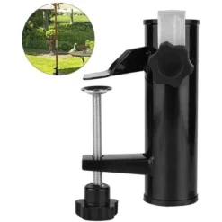 Porte-Parasol Balustrade De Balcon Support Parasol Balcon Pince Support Pour Table Parasol Accessoires Fixation Pour Balcon, Terrasse Ou Table - Balcon-Parasols Avec Mât Jusqu'à Ø 19-38 Mm