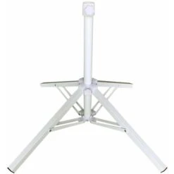 Pied De Parasol Pliable En Fer Pour Terrasse - Support De Parasol Pliable à 4 Pieds - Robuste Et Portable - Pied En Acier Pour Parasols De 80 X 50 Cm