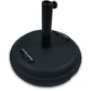 Pied De Parasol - Socle De Parasol - Béton - 22 Kg - Noir - MaxxGarden