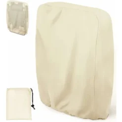 Housse De Protection Pour Chaise Longue Pliante, Housse De Rangement 420D Oxford Pour Fauteuil Relax, Imperméable, Anti-UV, Protège Contre Les Dommages Dus à La Corrosion