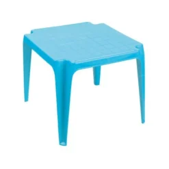 Table De Jardin Pour Enfant Plastique Bleu