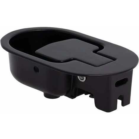 Levier De Fauteuil Et Canapé Inclinable Relax, Manche En Métal D'aluminium Solide Noir Sans Cable (2 Pièces) – Image 3