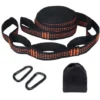 RHAFAYRE Sangles De Hamac Pour Arbre Avec 2 Cordes Hamac De 280cm2,5cm And 2 Mousquetons De Fer Kit De Fixation Hamac Pour Balançoire Camping Avec Capacité De Charge De 200 Kg Respectueux Des Arbres (