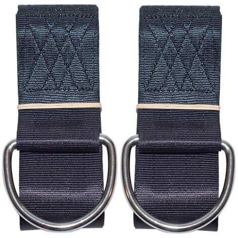 Sangles De Suspension Pour Balançoire D'arbre, Balançoires En Corde Pour Arbre, Kit De Suspension Avec Mousquetons De Sécurité, Terylene, Convient à Toutes Les Balançoires Et Hamacs, 5cm2m.