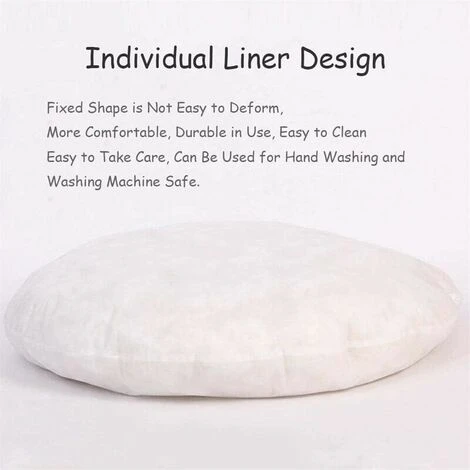 Coussin Fauteuil Suspendu Avec Oreiller, Exterieur Coussin Pour Fauteuil Oeuf Suspendu Coussin, Fauteuil Balancoire, Chaise Oeuf, Chaise Suspendue, Fauteuil Rotin Siege Coussin Pour Jardin – Image 2