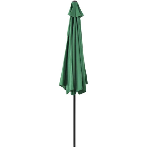 Nova Parapluie De La Mezzaluna Ø300 Cm Avec Manivelle Extérieure Extérieure Résistante Taille : Vert – Image 3