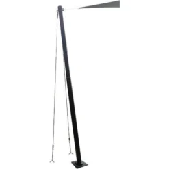 Mat De Fixation Incliné Pour Voile D'ombrage