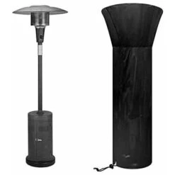 Couverture De Chauffe-Patio Housse Pour Parasol Chauffant210D Bache De Protection Pour Chauffage De Terrasse Extérieur Anti-Poussière/Vent