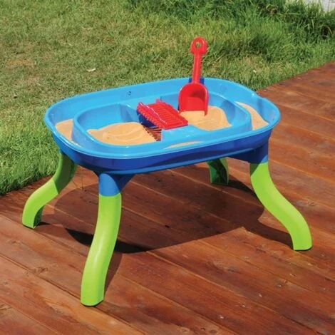 Table à Sable Et à Eau 3 En 1 Pour Enfants 67,5x52x38 Cm PP VidaXL – Image 4
