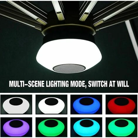 Lampes Pour Parasol, Avec 10 Modes D'Éclairage Luminaire LED Parasol Sans Fil Réglable Bluetooth Pour Parasol De Jardin Terrasse (Color) – Image 2