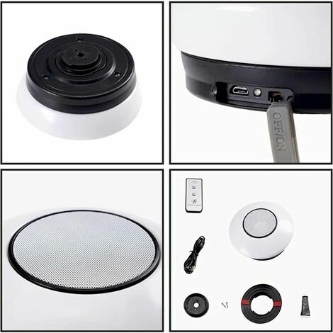 Lampes Pour Parasol, Avec 10 Modes D'Éclairage Luminaire LED Parasol Sans Fil Réglable Bluetooth Pour Parasol De Jardin Terrasse (Color) – Image 5