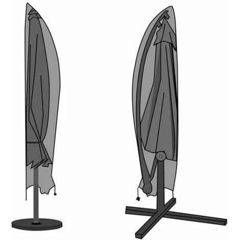 Housse Pour Parasol Déporté – Housse Parasol Excentré – Bâche De Protection Pour Parasol Déporté – Housse étanche Et Durable Pour Parasol(280x30x81x45CM) – Image 2